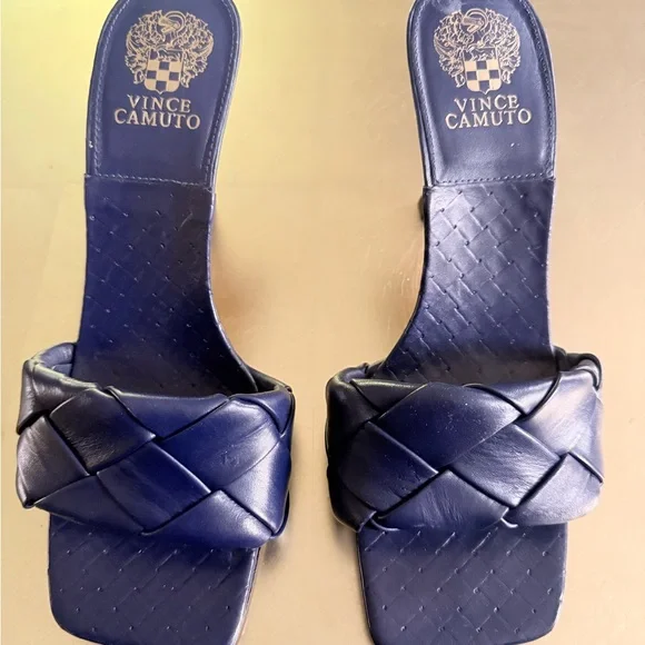 Vince Camuto Brelanie Blue Sandals - Picture 1 of 4
